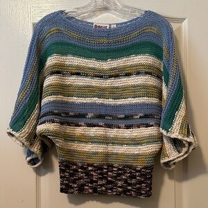 Anthropologie Colorful Striped Women's Sweater NWOT